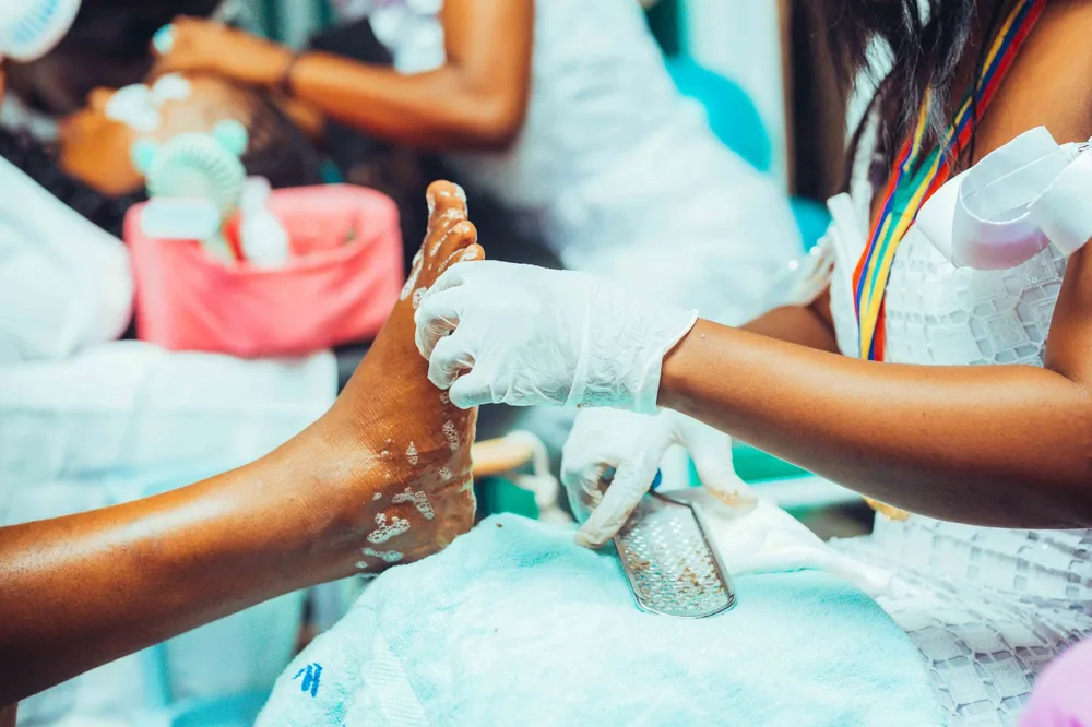 Soins des pieds